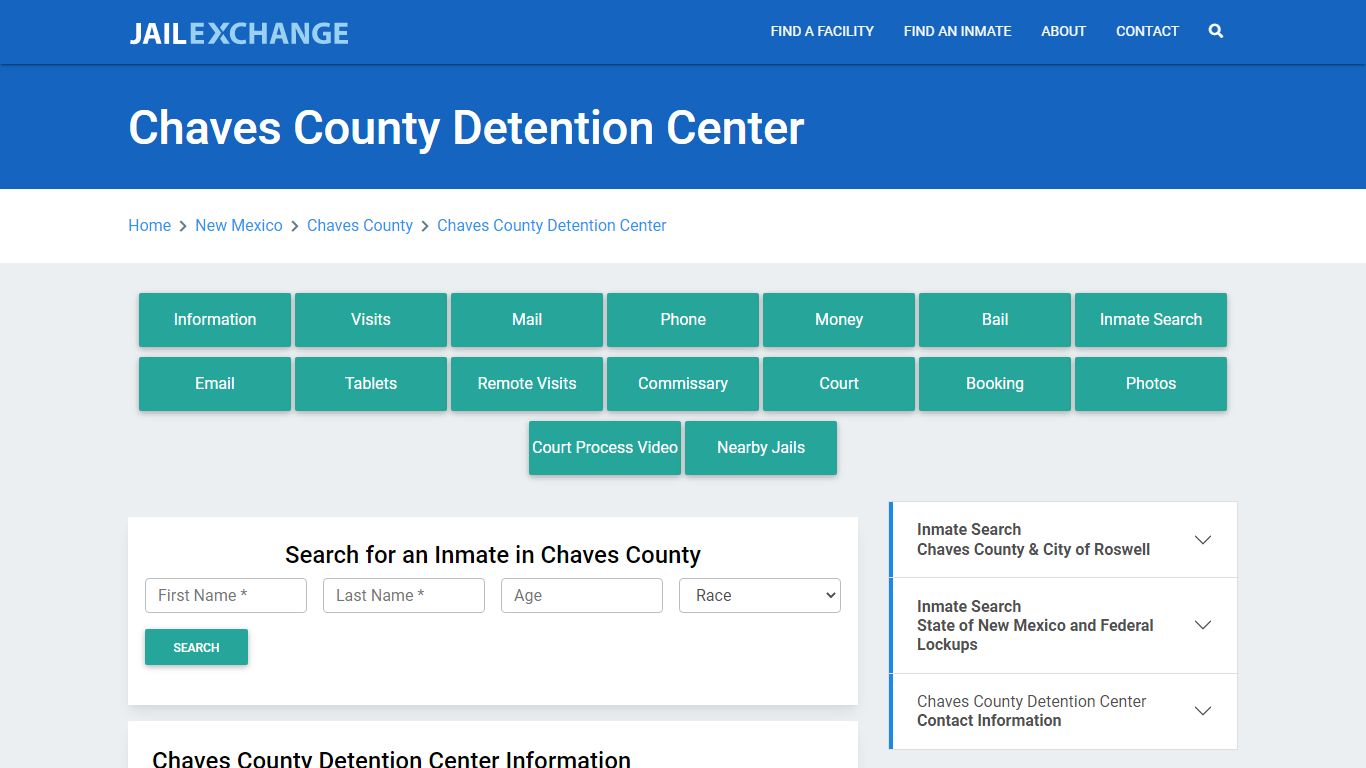 Chaves County Detention Center - Jail Exchange